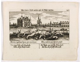 MEISNER, D. -  In einem Todt .. [ Château de Chenonceau ].